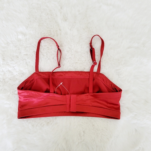 ⚘️AERIE SATIN STRETCH BANDEAU SIZE M - Picture 10 of 10